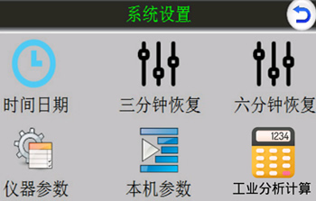 觸摸屏馬弗爐設(shè)定